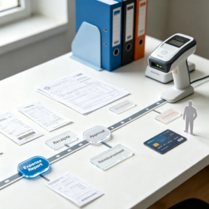Employee and outsourced personnel expense reimbursement management