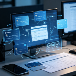 Automatic reconciliation of bank transactions across multiple platforms
