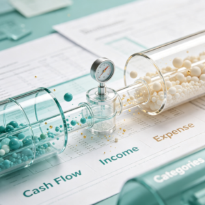 Refined revenue and expenditure classification and cash flow analysis