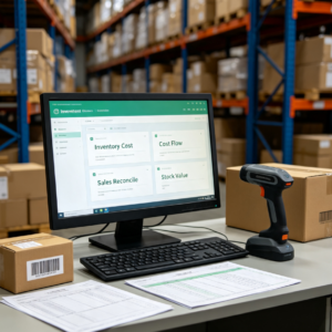 Inventory cost transfer and sales cost reconciliation